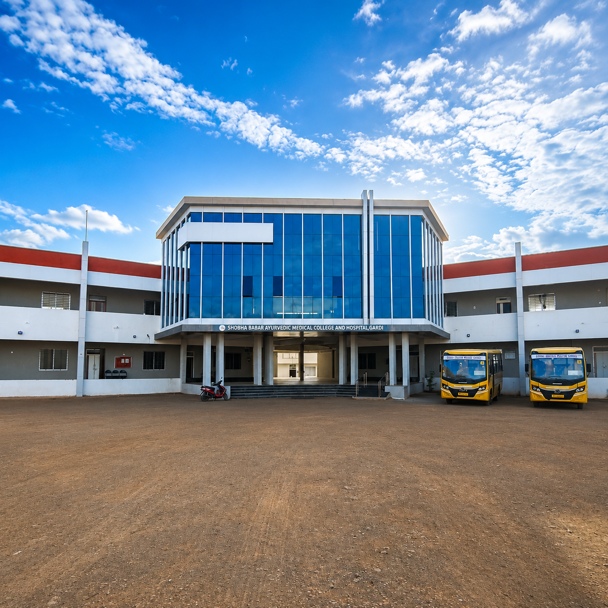 Shobha Babar Ayurvedic Medical College campus